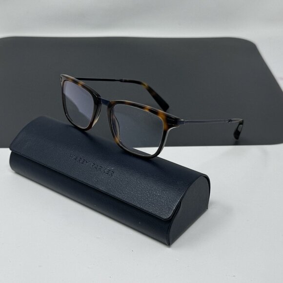 Warby Parker Brooks 3225  rare Tortoise Navy Blue Eyeglasses Frames 49 []19 140 main image 4